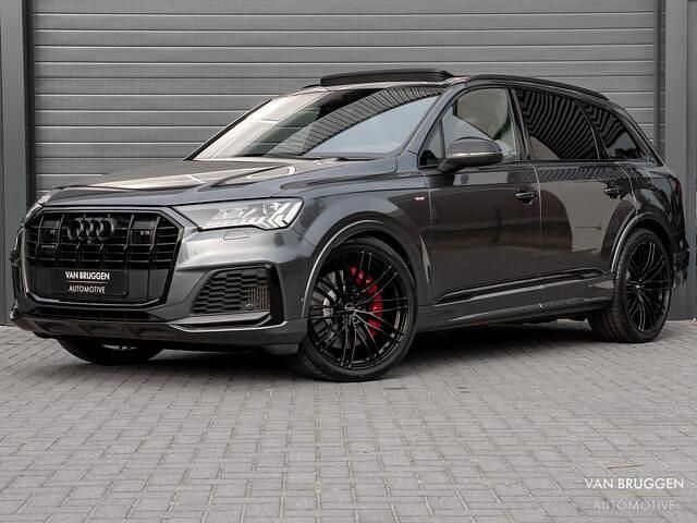 Grijs Gebruikt 2021 Audi Q7 Competition SUV | € 69.990 (Duur) - Afbeelding 1/4