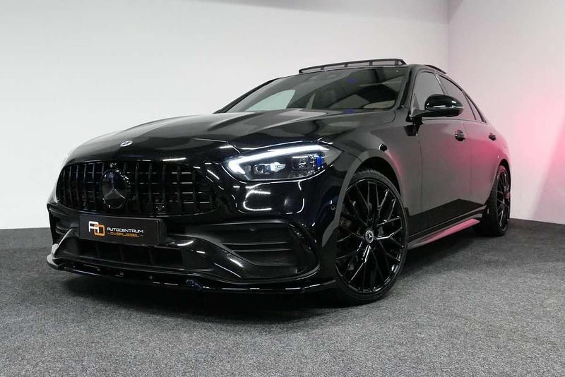 Occasion Mercedes C63S AMG AMG line 313 PK (230 kW) 2023 Zwart Sedan