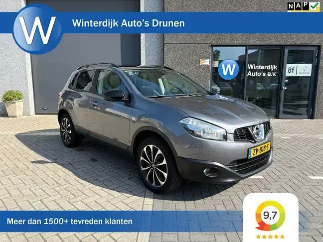 Grijs, metallic lak Gebruikt 2013 Nissan Qashqai 360º SUV | € 11.440 (Eerlijke prijs) - Afbeelding 1/4