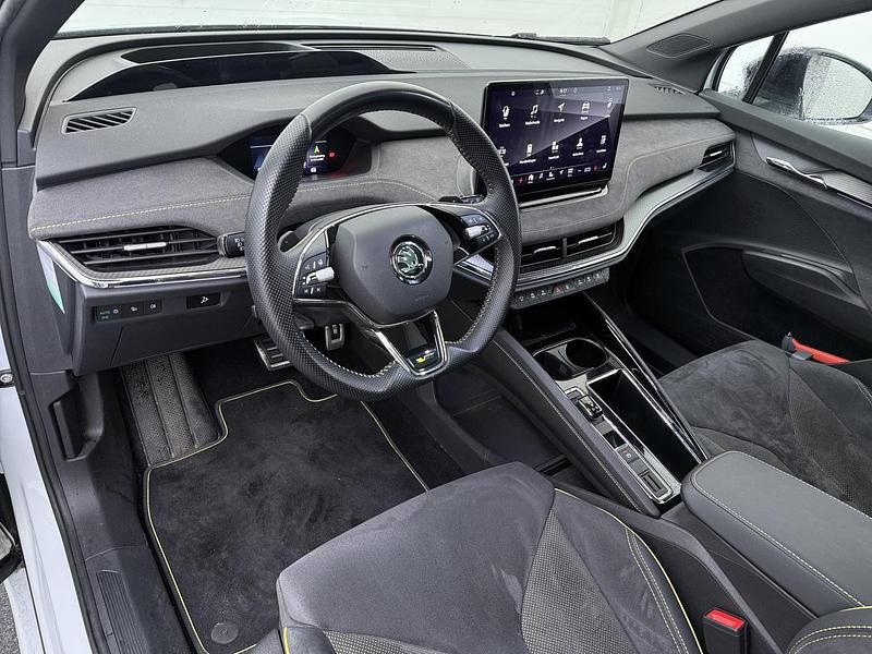 Occasion Skoda Enyaq iV RS 220 kW (300 PK) 2024 Wit SUV