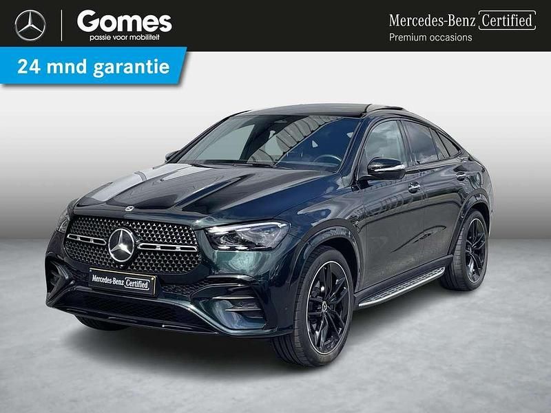 Groen / turquoise Gebruikt 2024 Mercedes GLE400 AMG line Coupé | € 104.950 (Duur) - Afbeelding 1/4