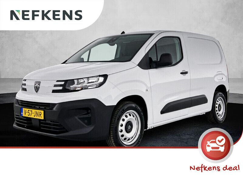Wit Nieuw 2024 Peugeot Partner MPV | € 22.625 (Eerlijke prijs) - Afbeelding 1/4
