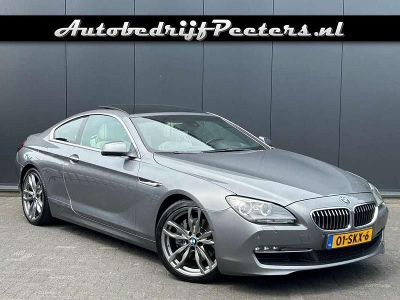 Grijs Gebruikt 2011 BMW 640 Coupé | € 24.950 (Eerlijke prijs) - Afbeelding 1/4