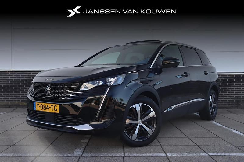 Zwart Gebruikt 2023 Peugeot 5008 GT MPV | € 34.945 (Iets duurder) - Afbeelding 1/4