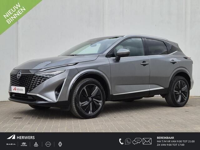 Gunmetal grey metallic Gebruikt 2024 Nissan Qashqai Tekna SUV | € 37.885 (Eerlijke prijs) - Afbeelding 1/4