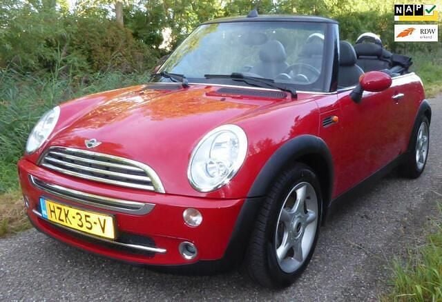 Rood Gebruikt 2004 Mini Cooper Cabriolet Chili Cabriolet | € 4.850 (Eerlijke prijs) - Afbeelding 1/4