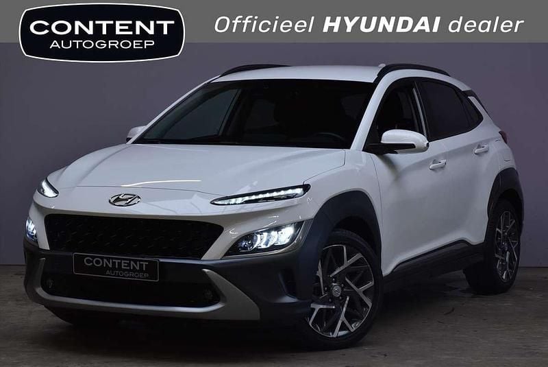 Wit Occasion 2022 Hyundai Kona Comfort SUV | € 20.940 (Super prijs) - Afbeelding 1/4