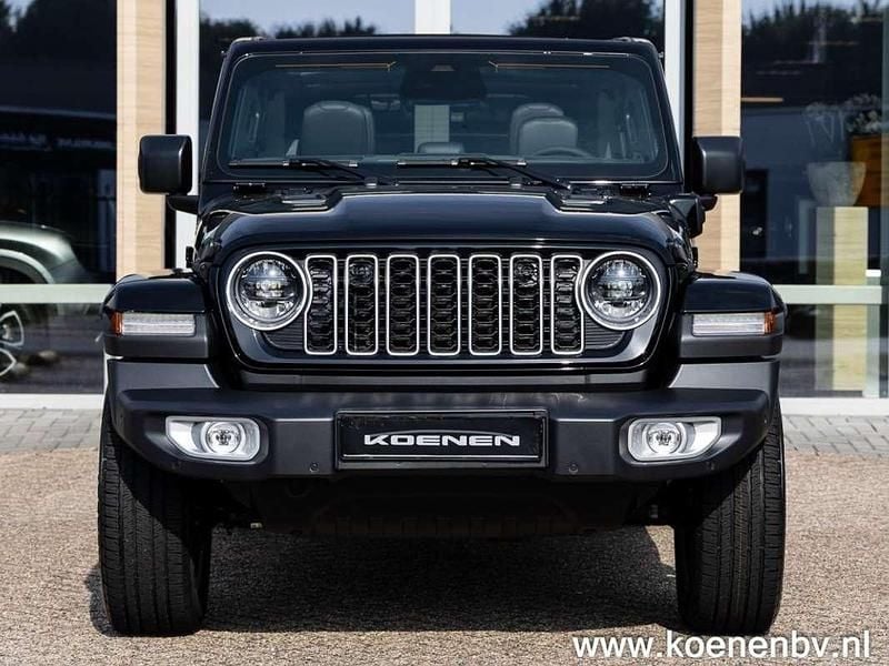 Nieuw Jeep Wrangler Sahara 381 PK (280 kW) 2025 Zwart SUV