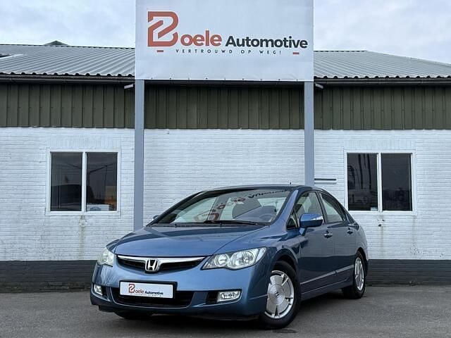 Blauw Gebruikt 2007 Honda Civic Hybrid Sedan | € 5.995 (Eerlijke prijs) - Afbeelding 1/4