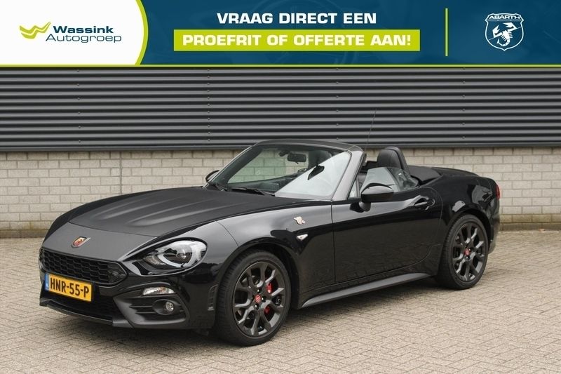 Zwart Gebruikt 2017 Abarth 124 Spider Cabriolet | € 35.935 - Afbeelding 1/4