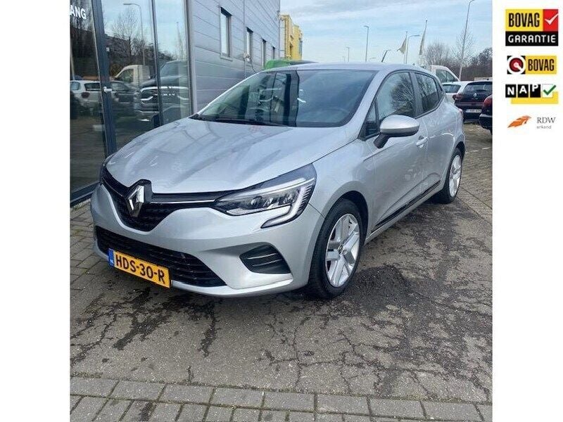 Grijs Gebruikt 2021 Renault Clio V Intens Hatchback | € 11.950 (Eerlijke prijs) - Afbeelding 1/4