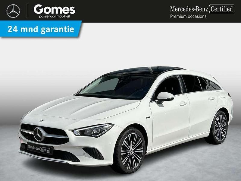 Wit Gebruikt 2021 Mercedes CLA250e Shooting Brake Luxury Stationwagen | € 29.950 (Eerlijke prijs) - Afbeelding 1/4