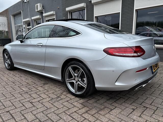 Occasion Mercedes C180 AMG 157 PK (115 kW) 2016 Grijs (metallic) Coupé