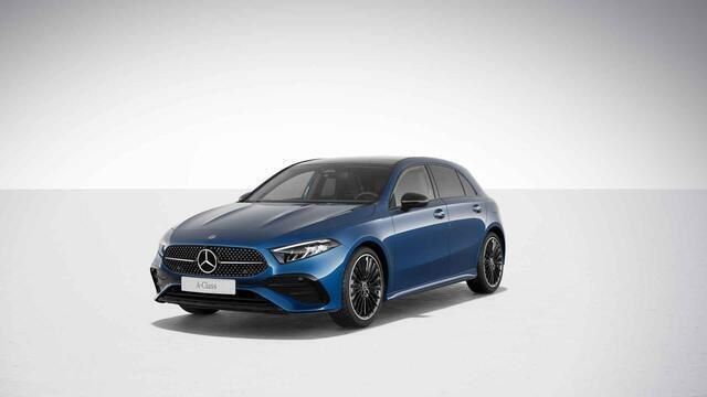 Blauw, metallic lak Nieuw 2025 Mercedes A180 Edition Hatchback | € 44.500 (Iets duurder) - Afbeelding 1/4