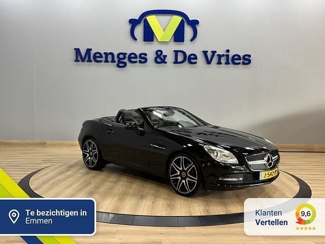 Zwart Gebruikt 2011 Mercedes SLK200 AMG Cabriolet | € 20.995 (Eerlijke prijs) - Afbeelding 1/4