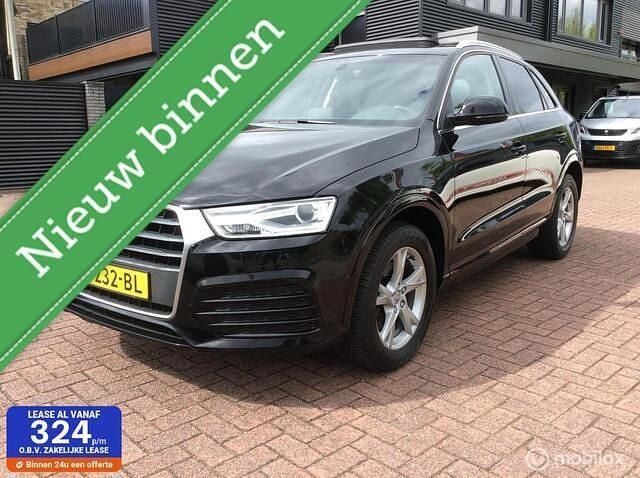 Zwart Gebruikt 2017 Audi Q3 S-Line SUV | € 19.999 (Eerlijke prijs) - Afbeelding 1/4