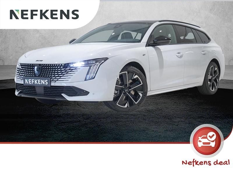 Wit, metallic lak Nieuw 2024 Peugeot 508 GTi Stationwagen | € 46.925 (Super prijs) - Afbeelding 1/4