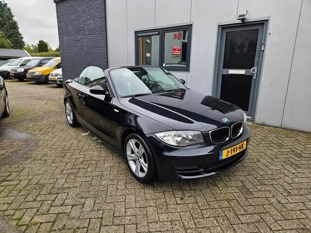 Occasion BMW 120 Cabriolet 170 PK (125 kW) 2008 Zwart Cabriolet