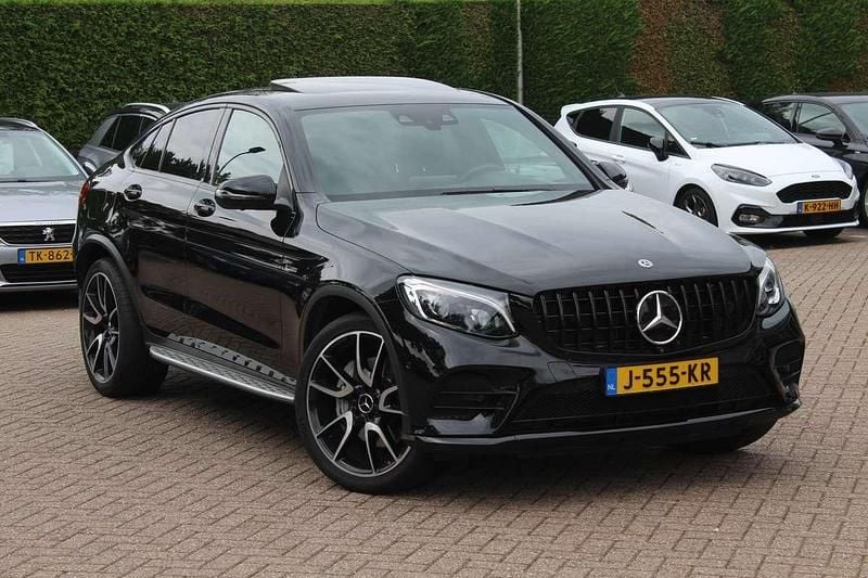 Zwart Gebruikt 2018 Mercedes GLC43 AMG AMG Coupé | € 45.950 (Super prijs) - Afbeelding 1/4