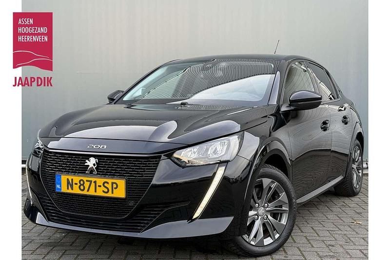 Zwart Occasion 2021 Peugeot e-208 Allure Hatchback | € 12.744 (Goede deal) - Afbeelding 1/3