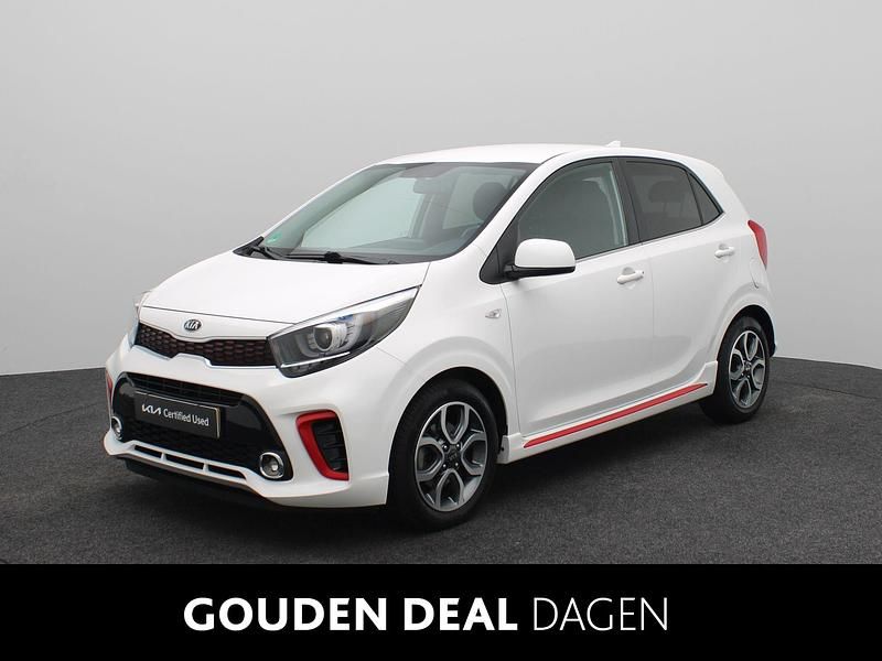 Wit Gebruikt 2020 Kia Picanto GT-Line Hatchback | € 13.740 (Eerlijke prijs) - Afbeelding 1/4