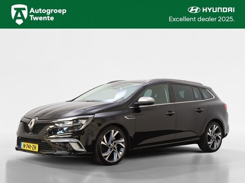 Zwart Gebruikt 2018 Renault Mégane GrandTour GT Stationwagen | € 20.295 (Iets duurder) - Afbeelding 1/4