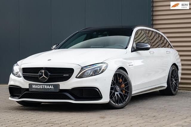 Occasion Mercedes C63S AMG AMG 510 PK (375 kW) 2016 Wit Stationwagen