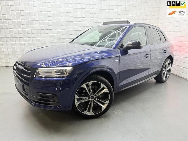 Blauw Gebruikt 2018 Audi Q5 S-Line SUV | € 30.999 (Iets duurder) - Afbeelding 1/4