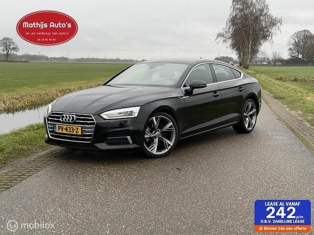 Zwart Occasion 2017 Audi A5 Sportback Sport Hatchback | € 14.950 (Super prijs) - Afbeelding 1/4