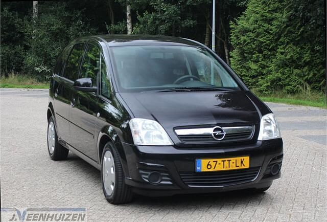 Zwart Gebruikt 2007 Opel Meriva Enjoy MPV | € 2.299 (Eerlijke prijs) - Afbeelding 1/4
