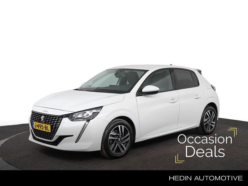 Wit Occasion 2020 Peugeot 208 Allure Hatchback | € 15.945 (Eerlijke prijs) - Afbeelding 1/4