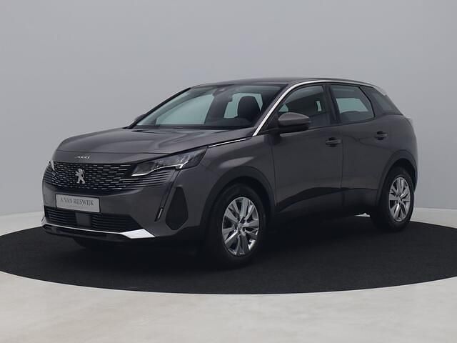 Grijs Gebruikt 2021 Peugeot 3008 Business-Line SUV | € 19.250 (Super prijs) - Afbeelding 1/4