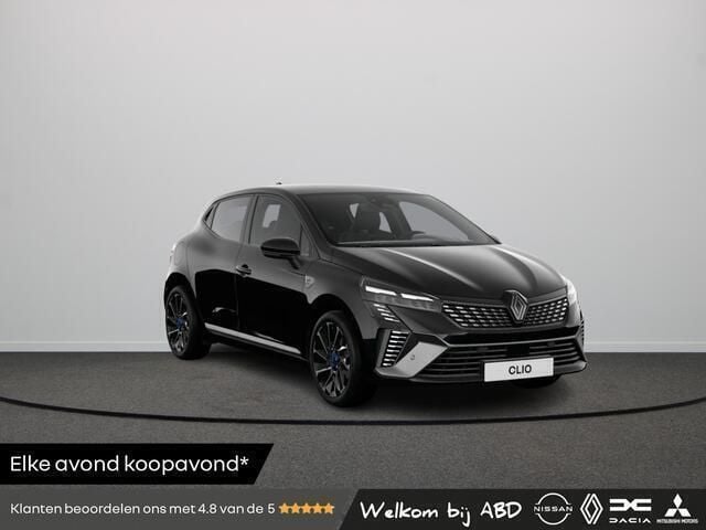 Zwart Nieuw 2025 Renault Clio V Esprit Alpine Hatchback | € 30.465 (Eerlijke prijs) - Afbeelding 1/4