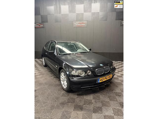 Zwart Occasion 2004 BMW 316 Compact Sport Line Hatchback | € 1.750 (Goede deal) - Afbeelding 1/4