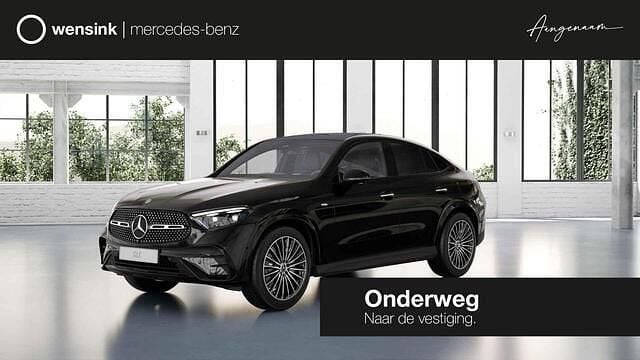 Zwart Nieuw 2025 Mercedes GLC400d Sport Edition Coupé | € 86.059 (Goede deal) - Afbeelding 1/4