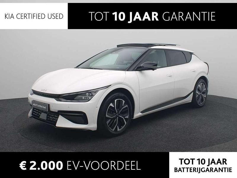 Wit Gebruikt 2021 Kia EV6 GT-Line SUV | € 35.740 (Iets duurder) - Afbeelding 1/2