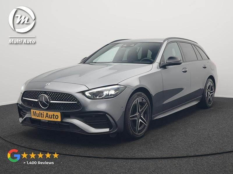 Grijs Gebruikt 2022 Mercedes C300 AMG line Stationwagen | € 37.890 (Eerlijke prijs) - Afbeelding 1/3