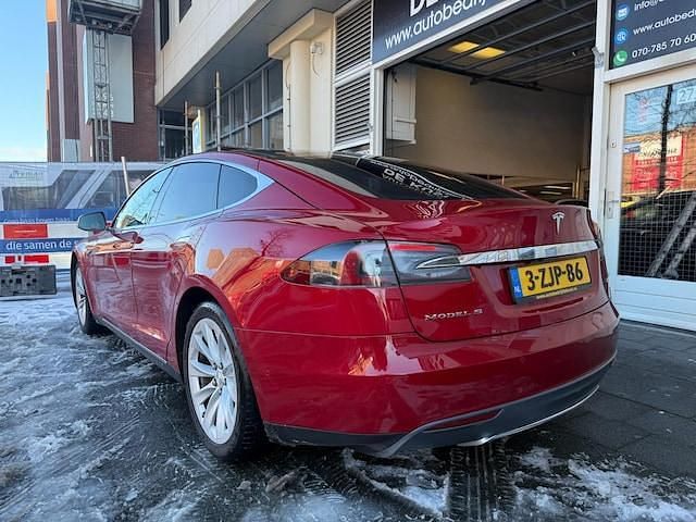 Occasion Tesla Model S 278 kW (378 PK) 2014 Rood Hatchback