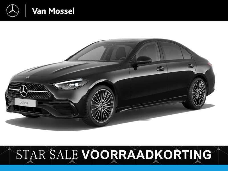 Zwart Nieuw 2025 Mercedes C180 Business Sedan | € 59.849 (Eerlijke prijs) - Afbeelding 1/2