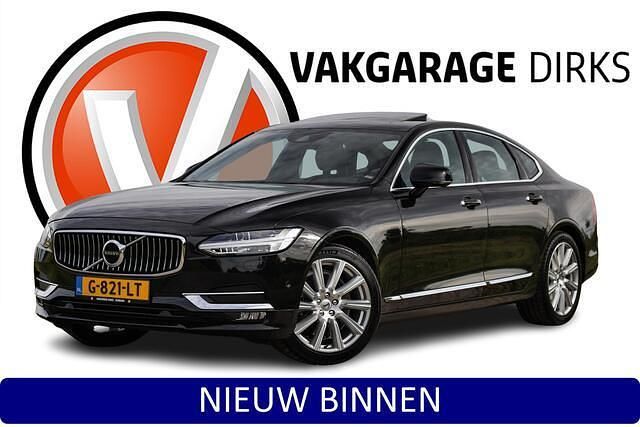 Zwart Gebruikt 2018 Volvo S90 Inscription Sedan | € 26.890 (Iets duurder) - Afbeelding 1/4