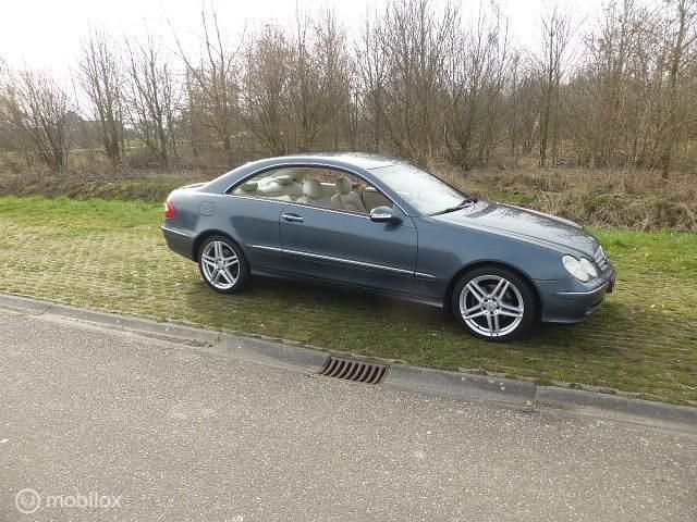Occasion Mercedes CLK240 Elegance 170 PK (125 kW) 2003 Blauw Coupé