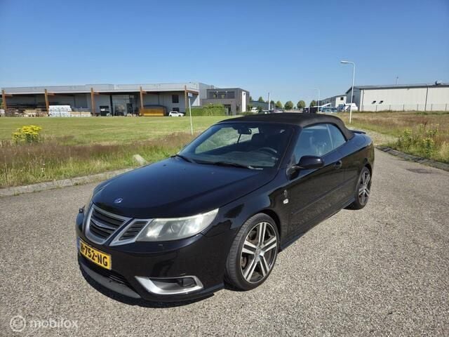 Zwart Gebruikt 2009 Saab 9-3 Cabriolet Aero Cabriolet | € 3.950 (Iets duurder) - Afbeelding 1/4