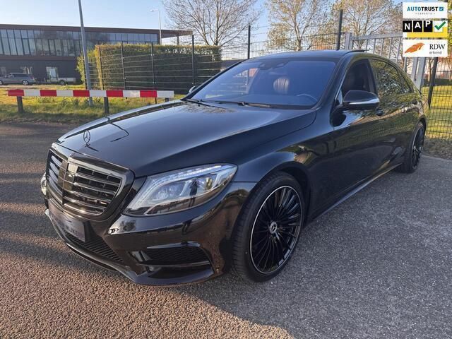Zwart Gebruikt 2017 Mercedes S350 Premium Sedan | € 39.400 (Eerlijke prijs) - Afbeelding 1/4