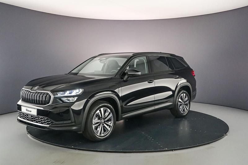 Zwart Nieuw 2025 Skoda Kodiaq Business Line SUV | € 50.115 (Super prijs) - Afbeelding 1/4
