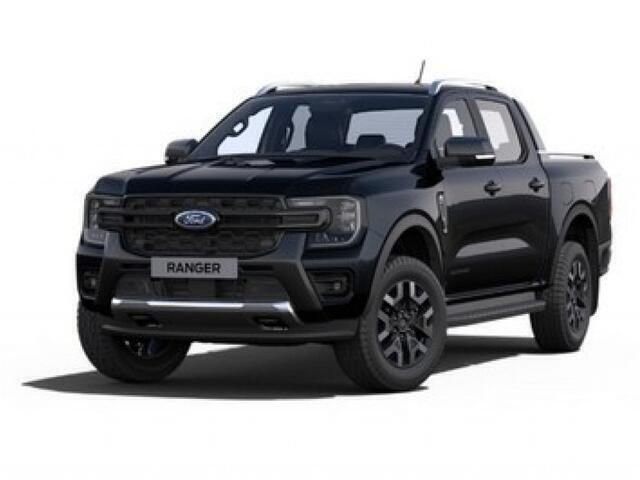 Zwart Nieuw 2025 Ford Ranger Wildtrack Pickup | € 45.250 - Afbeelding 1/4