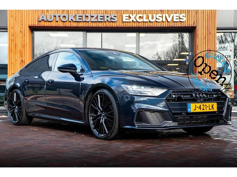 Blauw Gebruikt 2019 Audi A7 Sportback Proline Hatchback | € 49.900 (Goede deal) - Afbeelding 1/4