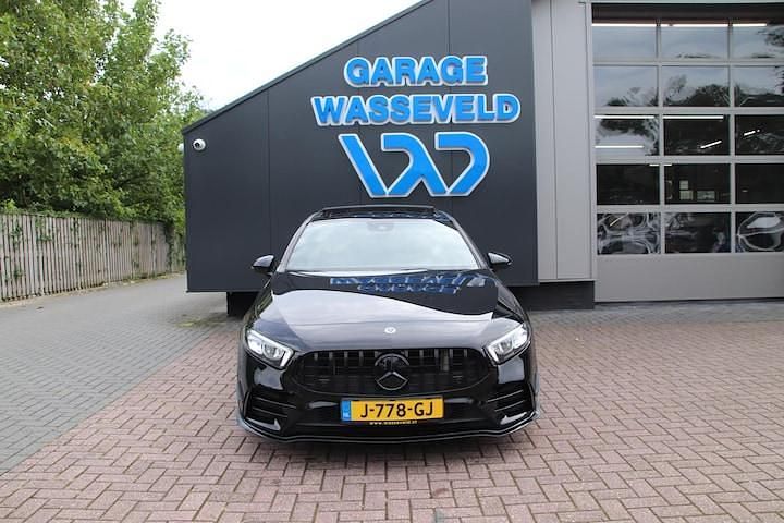 Occasion Mercedes A35 AMG AMG 306 PK (225 kW) 2019 Zwart Sedan