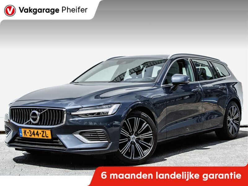 Blauw Gebruikt 2021 Volvo V60 Business Edition Stationwagen | € 26.740 (Super prijs) - Afbeelding 1/3