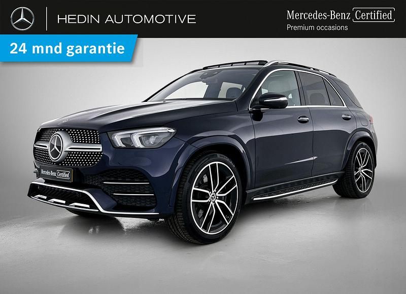 Blauw Gebruikt 2022 Mercedes GLE350 AMG line SUV | € 74.900 (Duur) - Afbeelding 1/4
