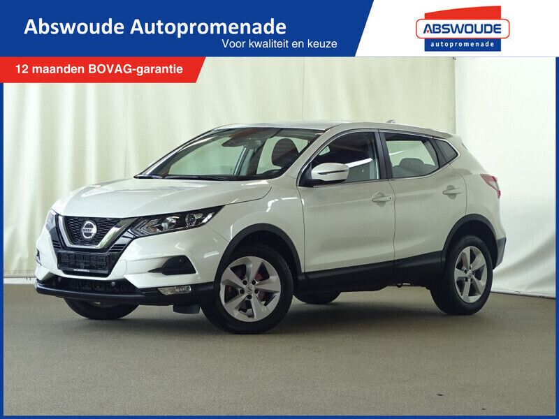 Wit Gebruikt 2021 Nissan Qashqai Acenta SUV | € 27.995 - Afbeelding 1/4